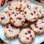 Cranberry Orange Shortbread Cookies Recipe