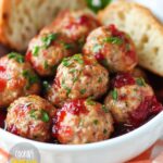 Cranberry Rosemary Turkey Meatballs Recipe