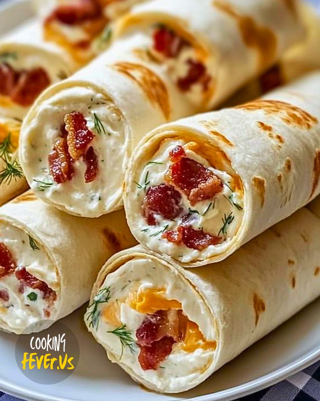 Creamy Bacon Ranch Roll-Ups Recipe