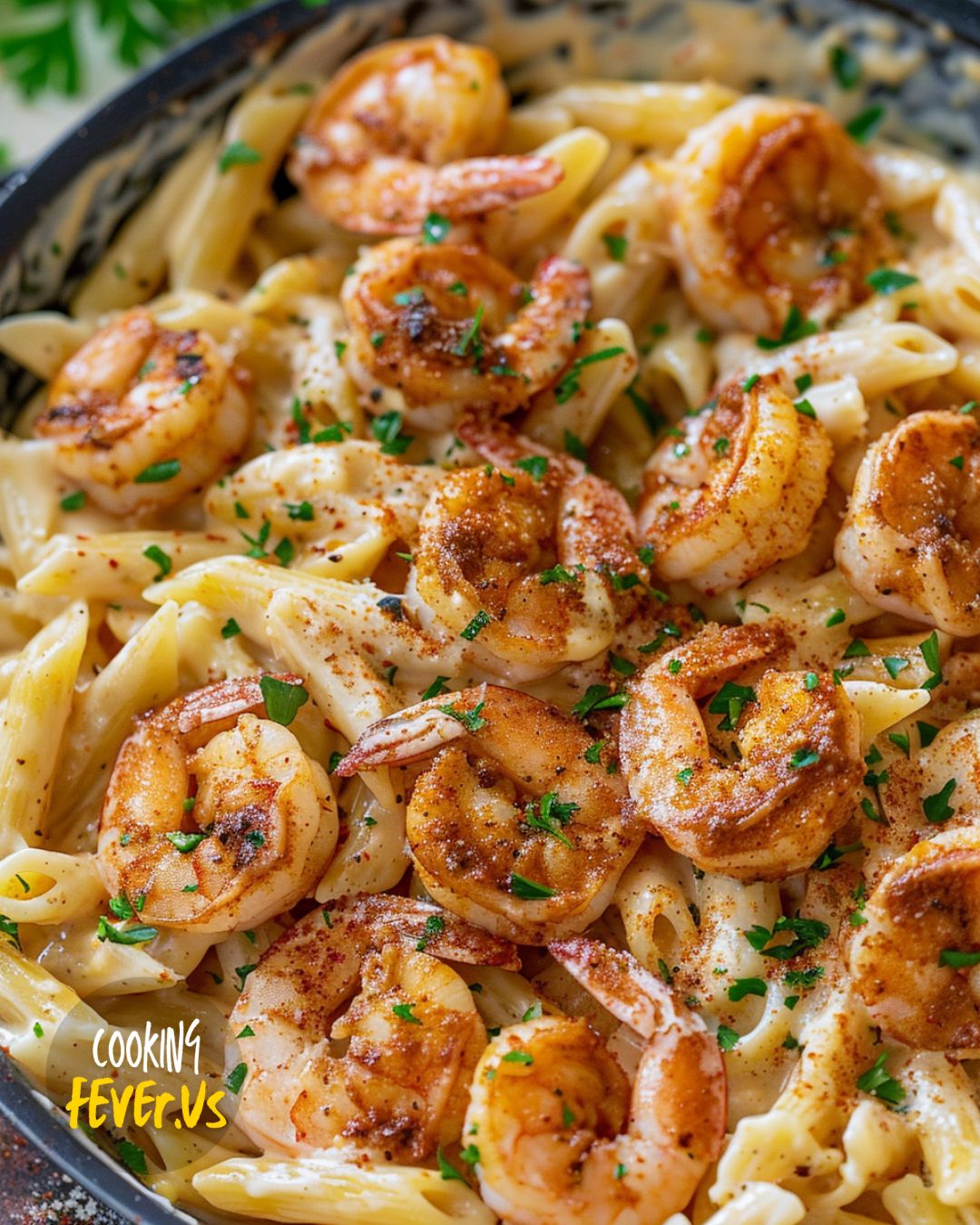 Creamy Cajun Shrimp Pasta Recipe