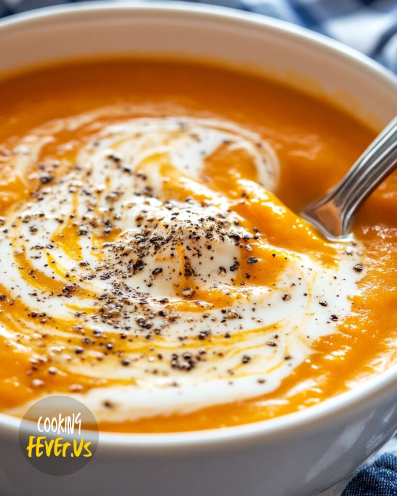 Creamy Carrot Ginger Soup Recipe