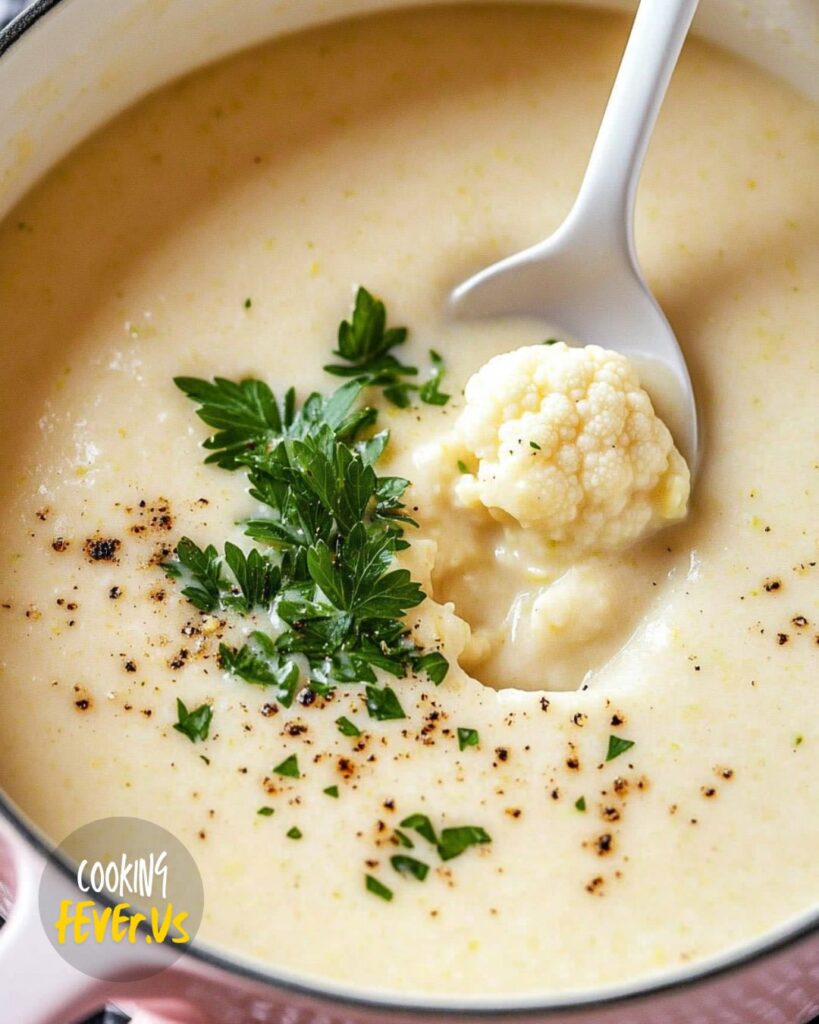 Creamy Cauliflower Soup Recipe