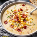 Creamy Corn Chowder with Bacon Recipe