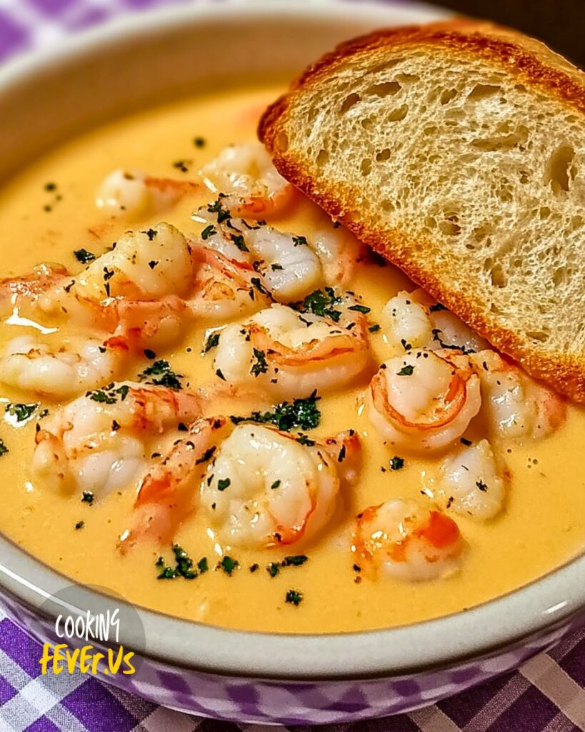 Creamy Crab And Shrimp Seafood Bisque Recipe