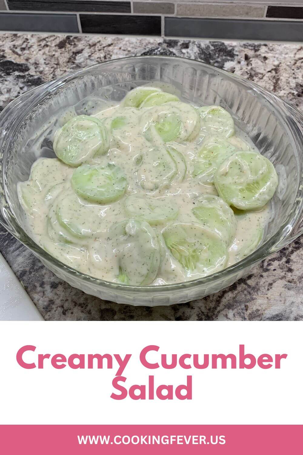 Creamy Cucumber Salad