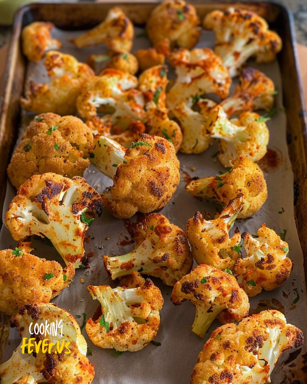 Crispy Baked Cauliflower Recipe