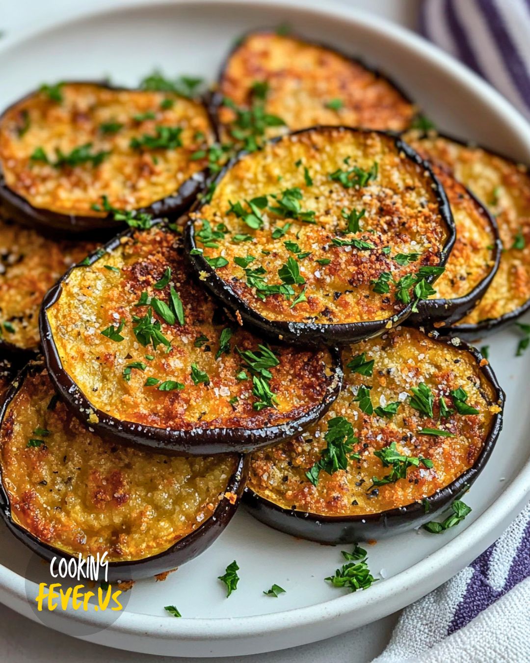 Crispy Baked Italian Eggplant Recipe