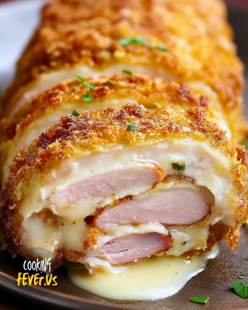 Crispy, Creamy Chicken Cordon Bleu Recipe