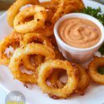 Crispy Onion Rings with Dipping Sauce Recipe