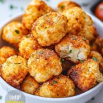 Crispy Parmesan Cauliflower Bites Recipe