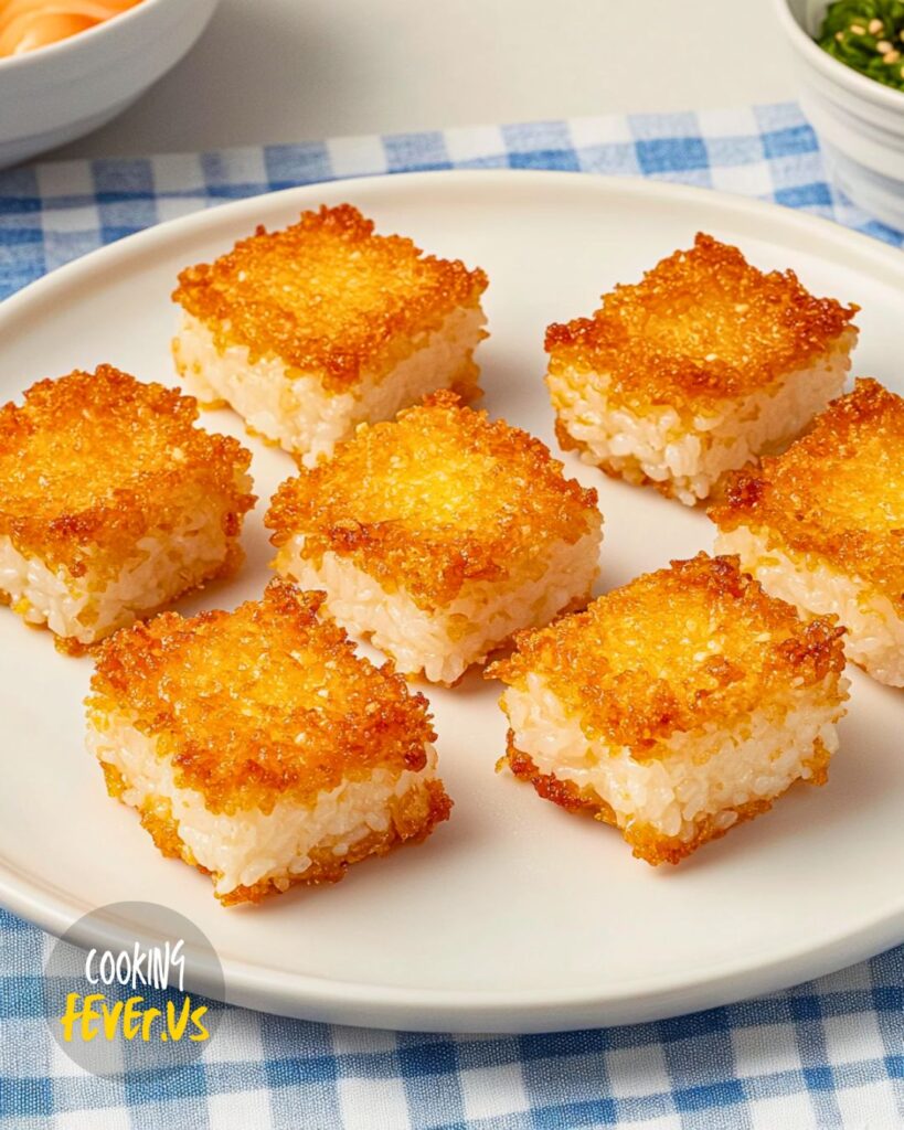 Making Crispy Rice Square