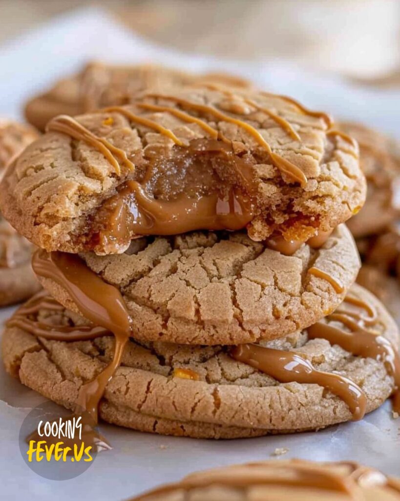 Crumbl Cookie Butter Lava Cookies