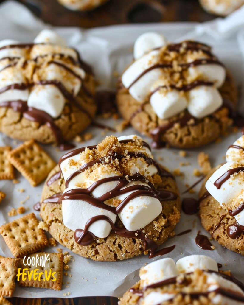 Crumbl S'mores Cookies Recipe