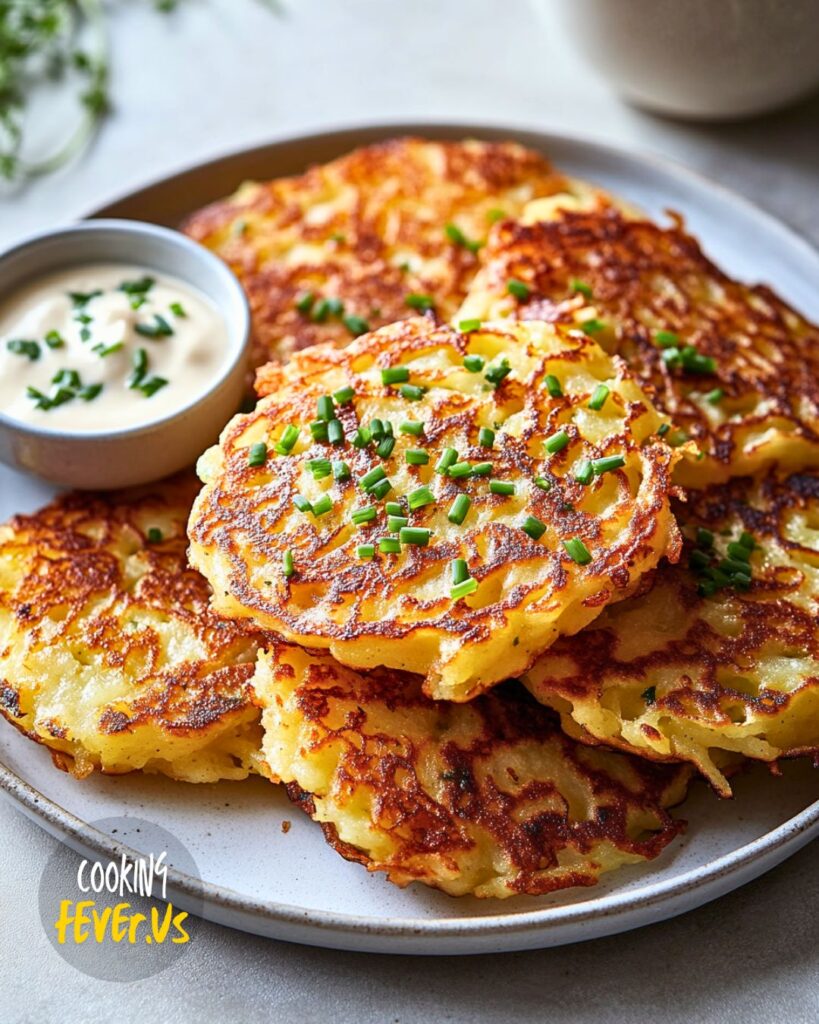 Crunchy Potato Pancakes Recipe