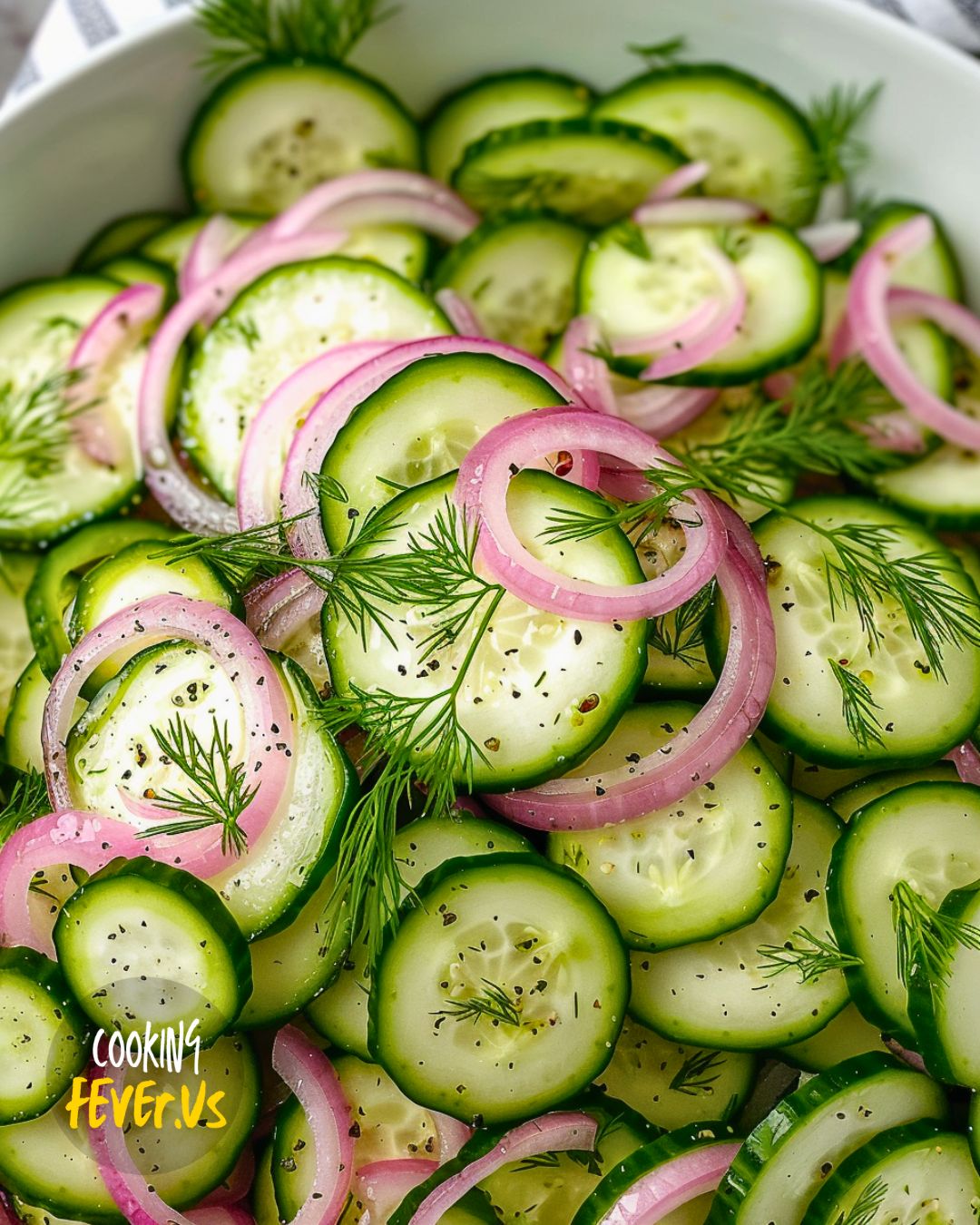 Cucumber Onion Salad