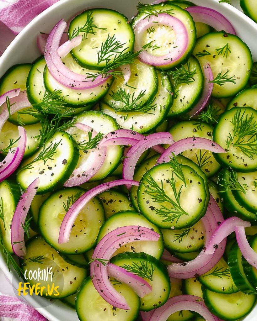 Cucumber Onion Salad Recipe