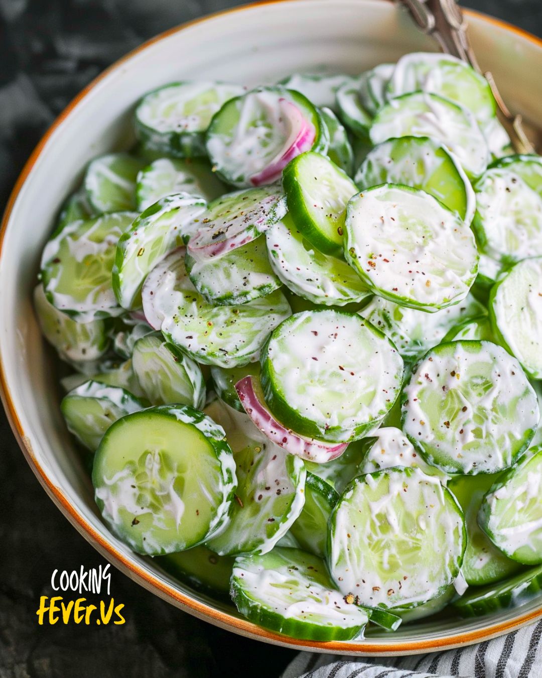 Cucumbers in Sour Cream Recipe