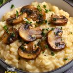 Dairy Free Creamy Mushroom Risotto Recipe