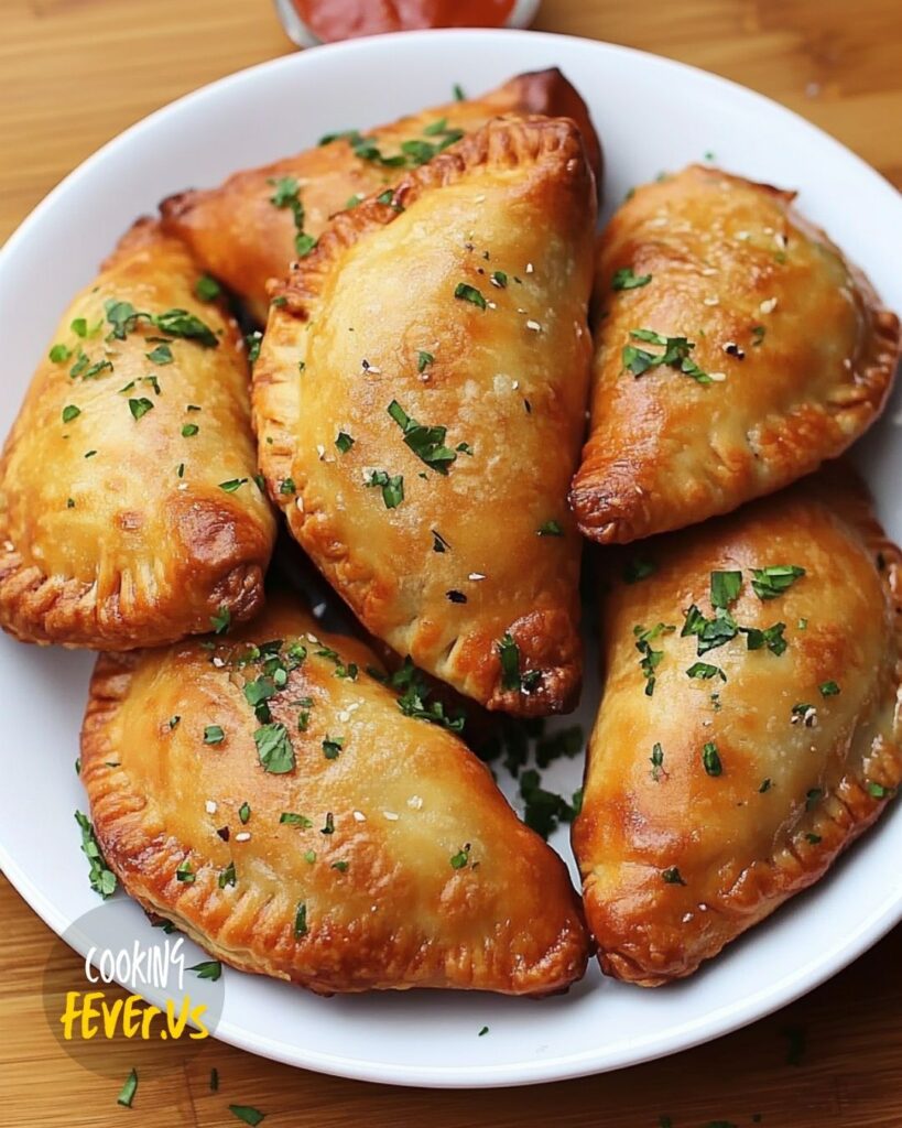 Preparing Deep-Fried Mini Calzones