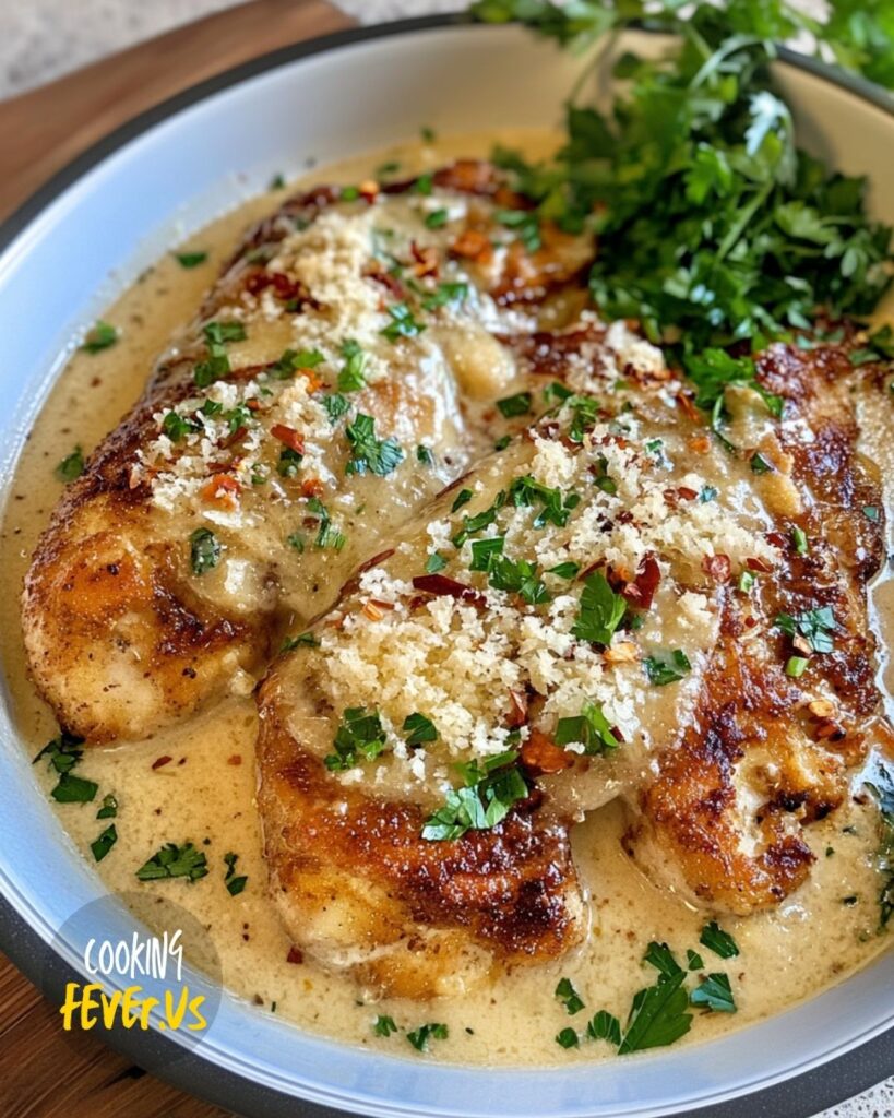 Delicious Creamy Garlic Smothered Chicken Recipe