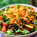 Making Doritos Taco Salad