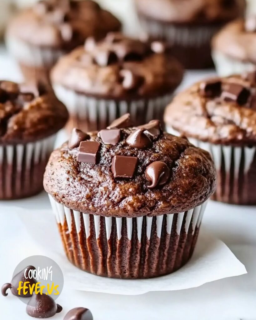 Double Chocolate Chip Muffins Recipe