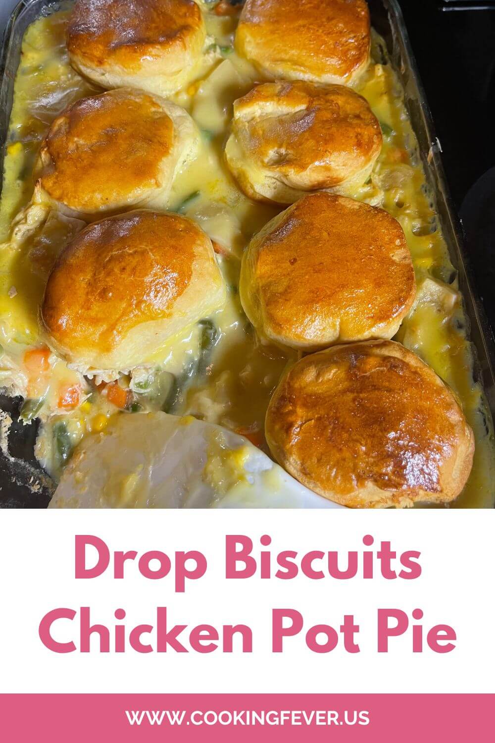 Drop Biscuits Chicken Pot Pie