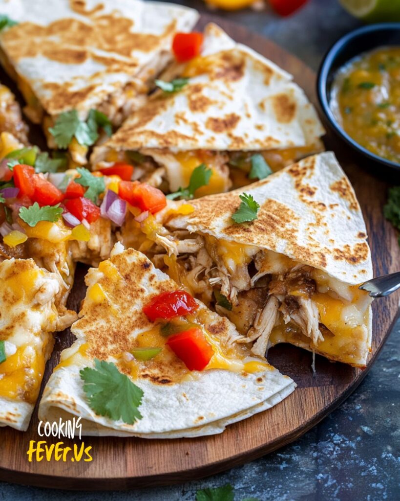 Easy Chicken Quesadillas Recipe