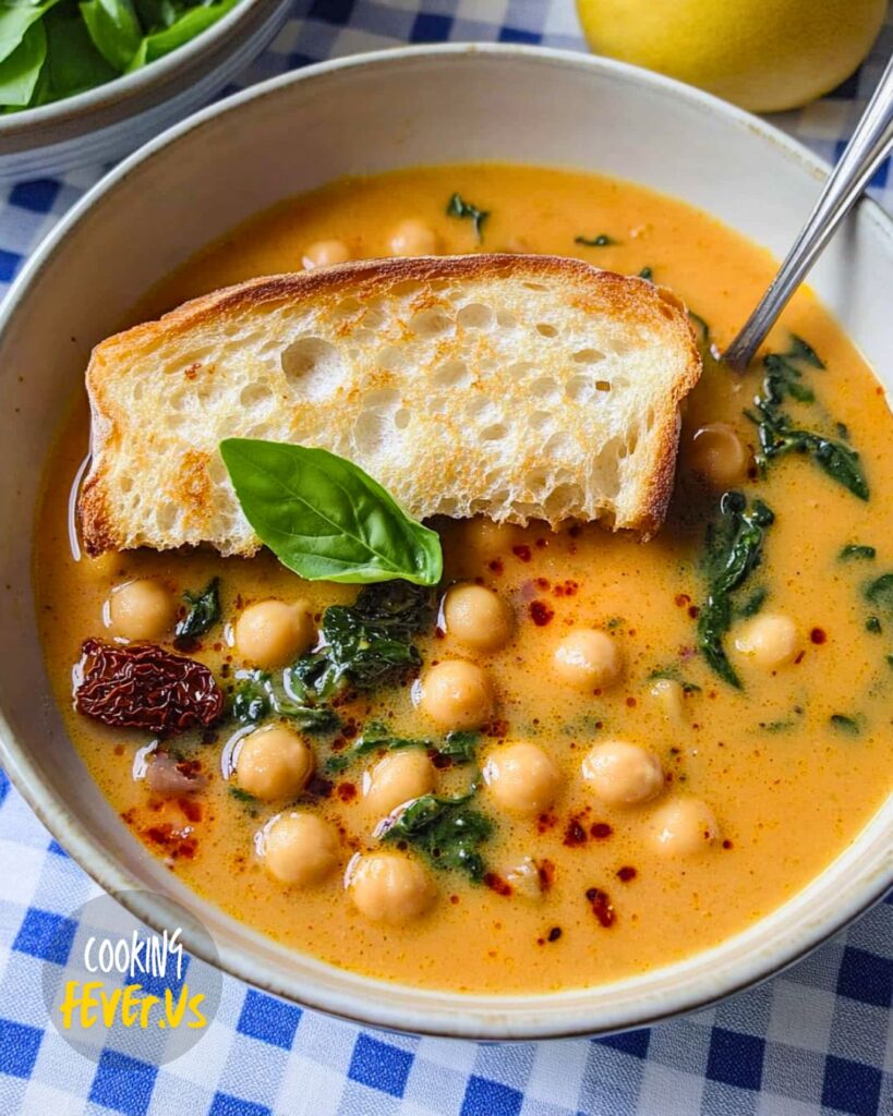 Preparing Easy Chickpea Soup