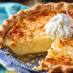 Easy Coconut Custard Pie Recipe