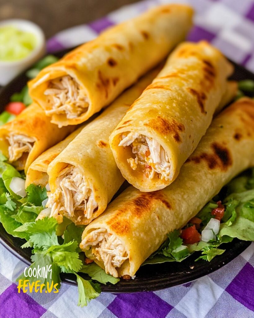 Easy Gluten Free Chicken Taquitos Recipe