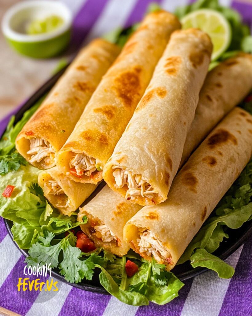 Making Easy Gluten Free Chicken Taquitos