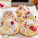 how to make Easy Lemon Raspberry Scones