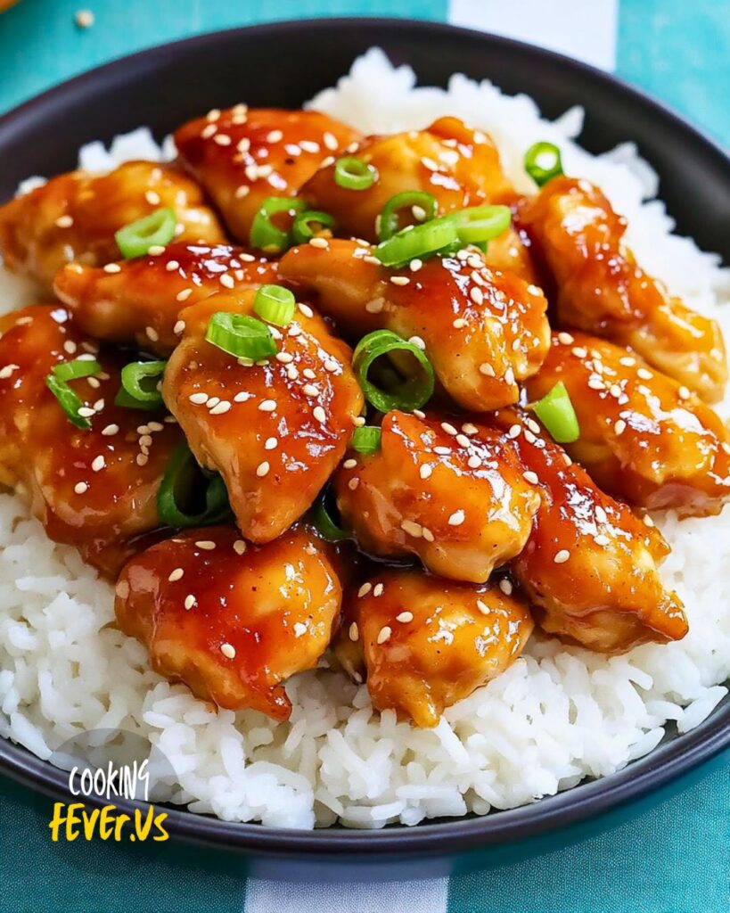 Easy Orange Chicken & Homemade Sauce Recipe