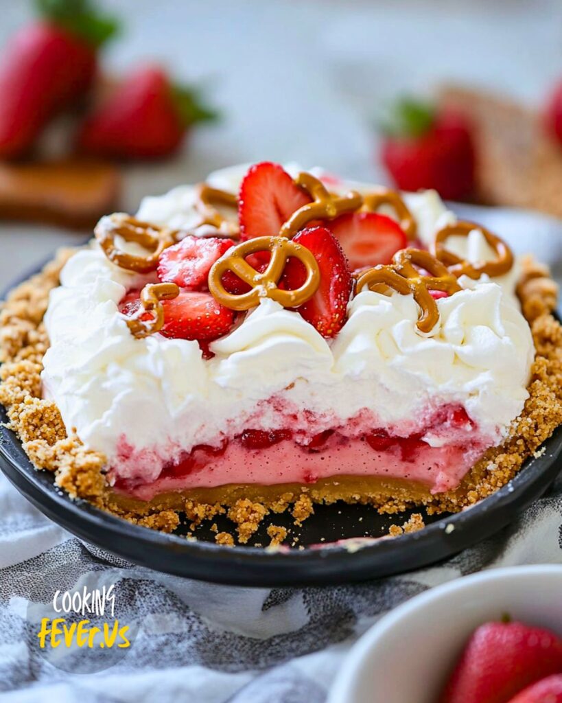 Serving Fluffy Strawberry Rhubarb Cream Pie-Banana Cream Trifle