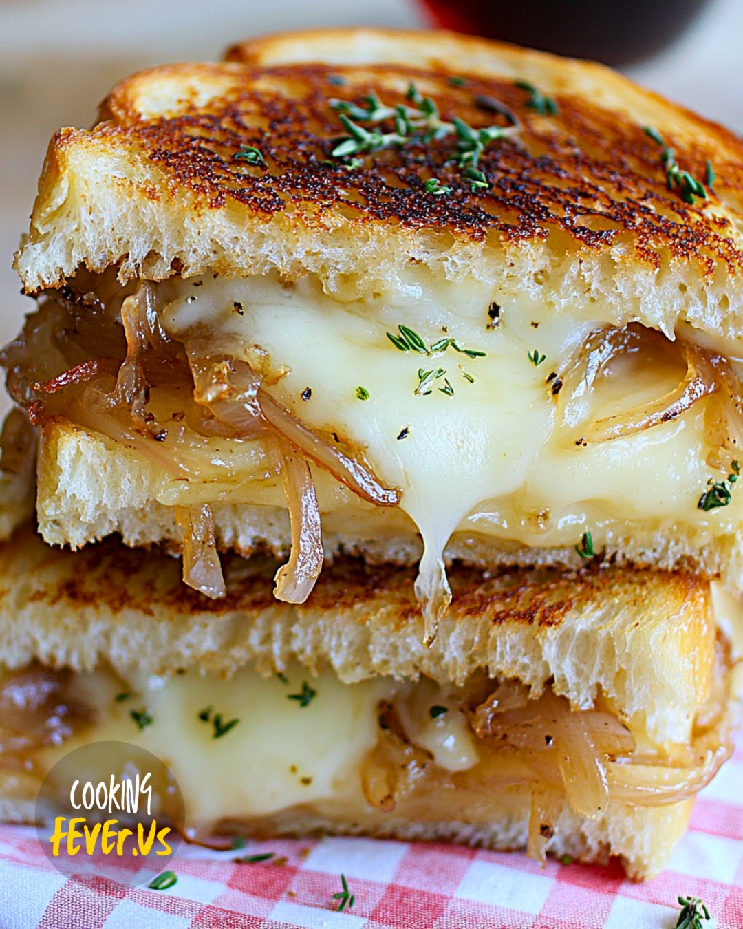 French Onion Grilled Cheese Sandwich Recipe