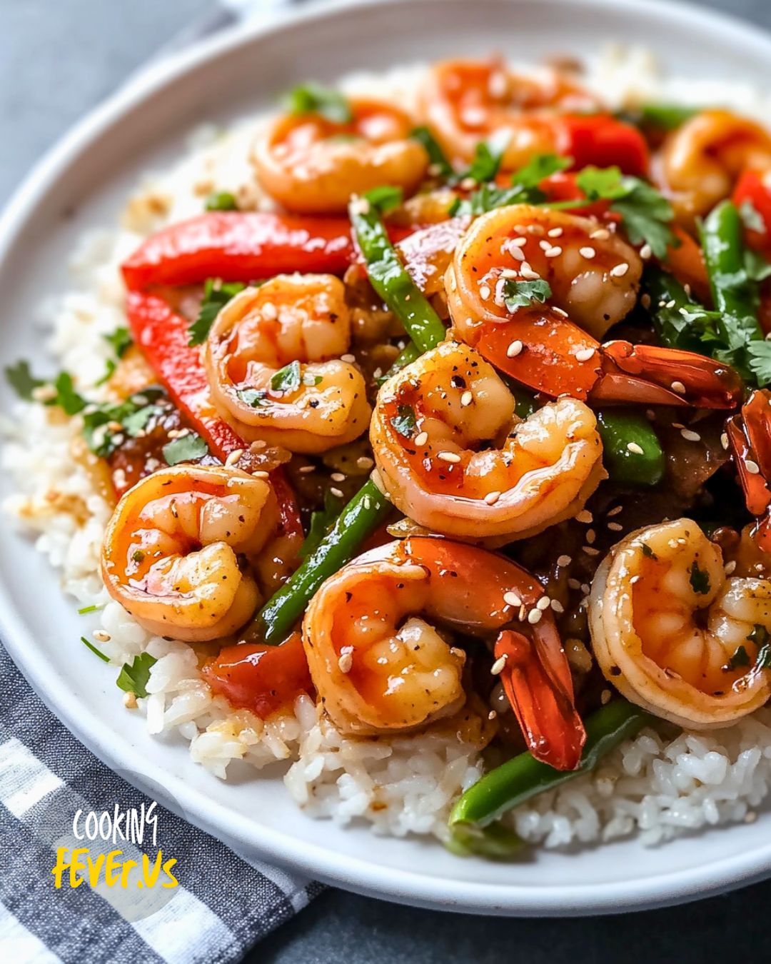 Garlic Shrimp Stir Fry Recipe