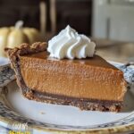 Ginger Snap Pumpkin Pie Recipe