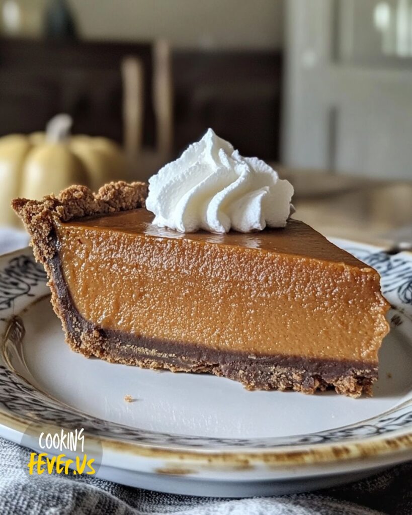 Ginger Snap Pumpkin Pie Recipe