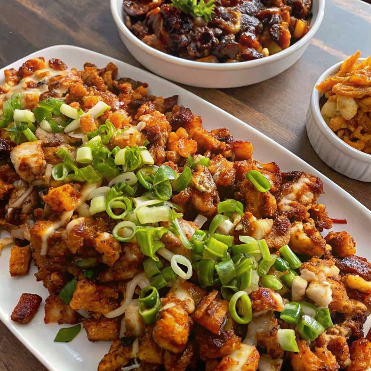 Griddle Bbq Chicken And Potatoes