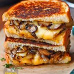 Grilled Cheese with Gouda, Roasted Mushrooms and Onions Recipe