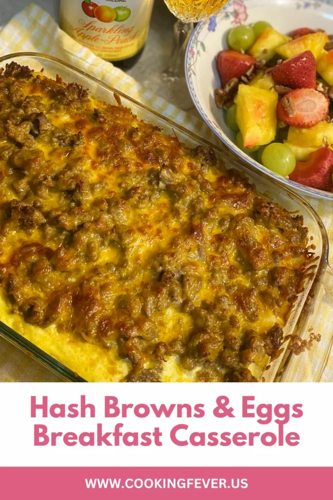 Hash Browns & Eggs Breakfast Casserole