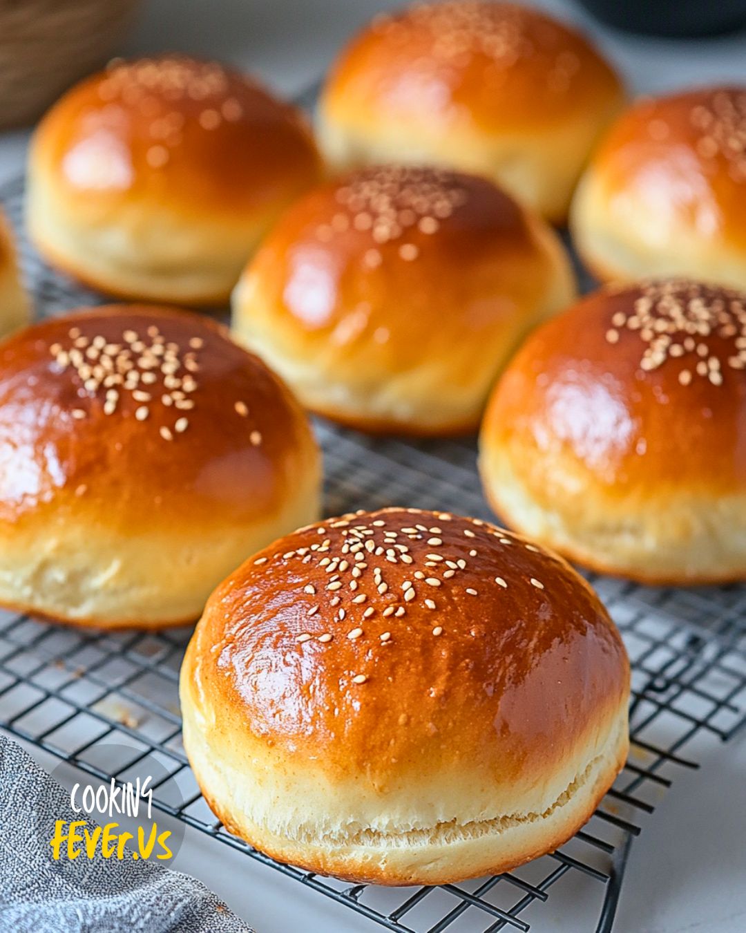 Homemade Brioche Buns Recipe