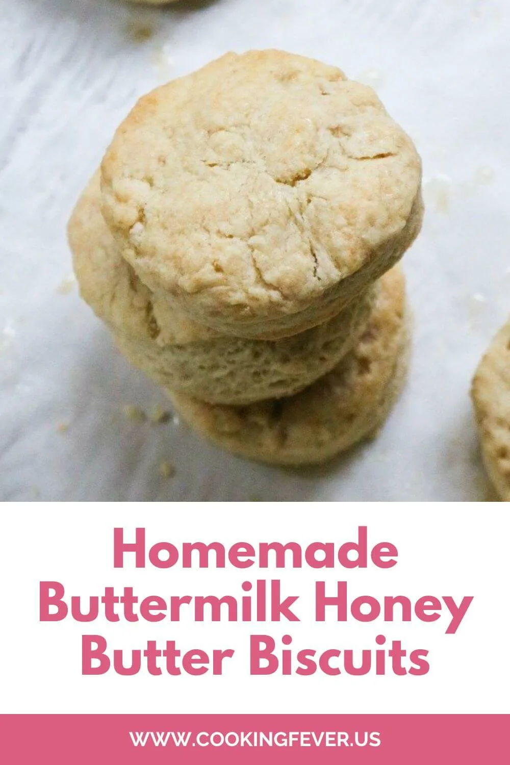 Homemade Buttermilk Honey Butter Biscuits