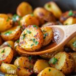 Honey Garlic Roasted Potatoes Recipe