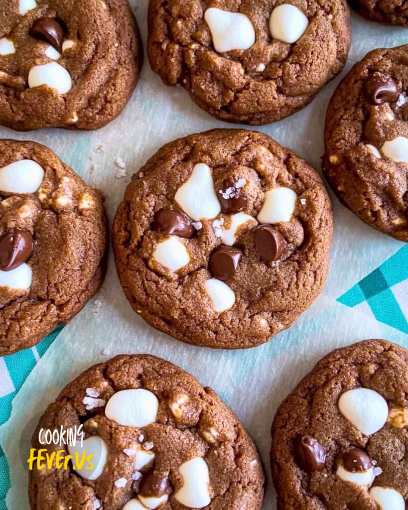 baking Hot Chocolate Cookies