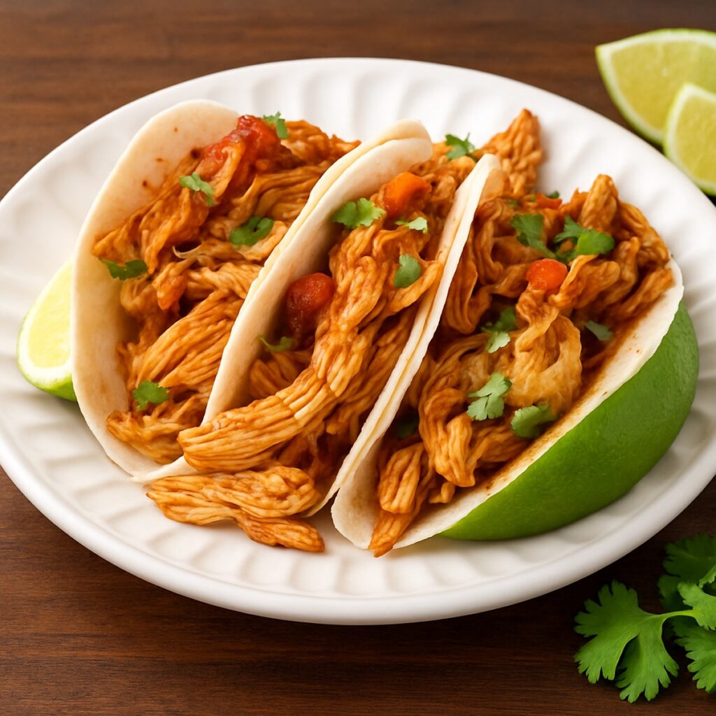 Making Instant Pot Salsa Chicken