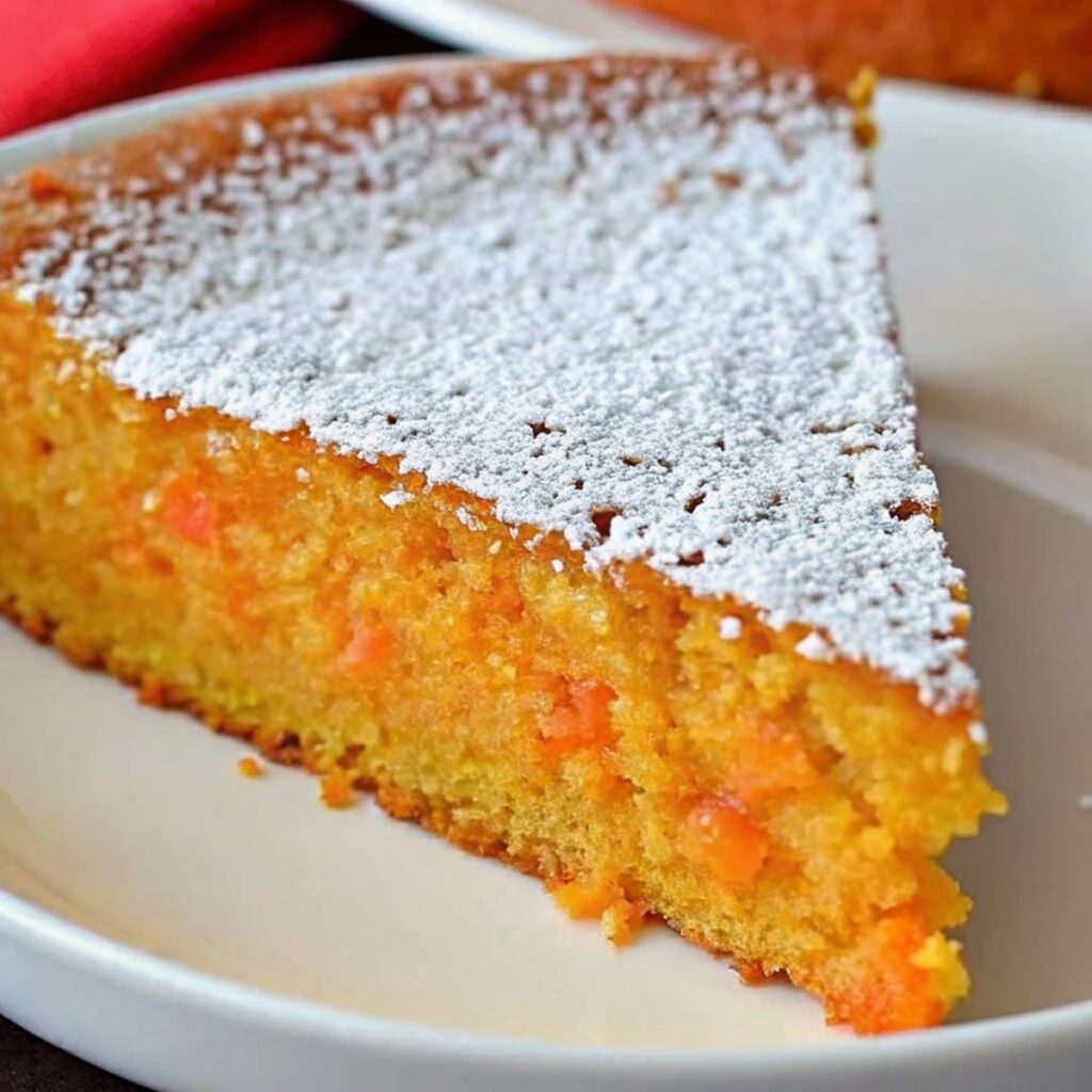 Italian Carrot Cake (Torta Di Carote)