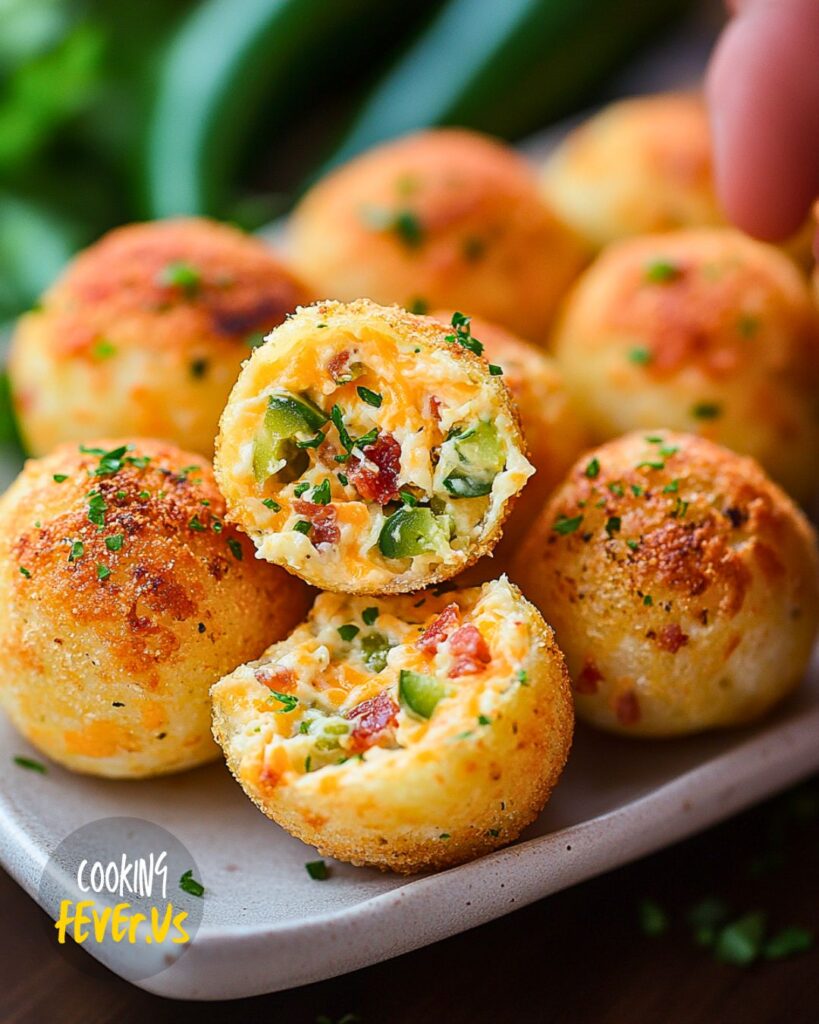 Jalapeno Stuffed Popper Bites (Air Fryer) Recipe