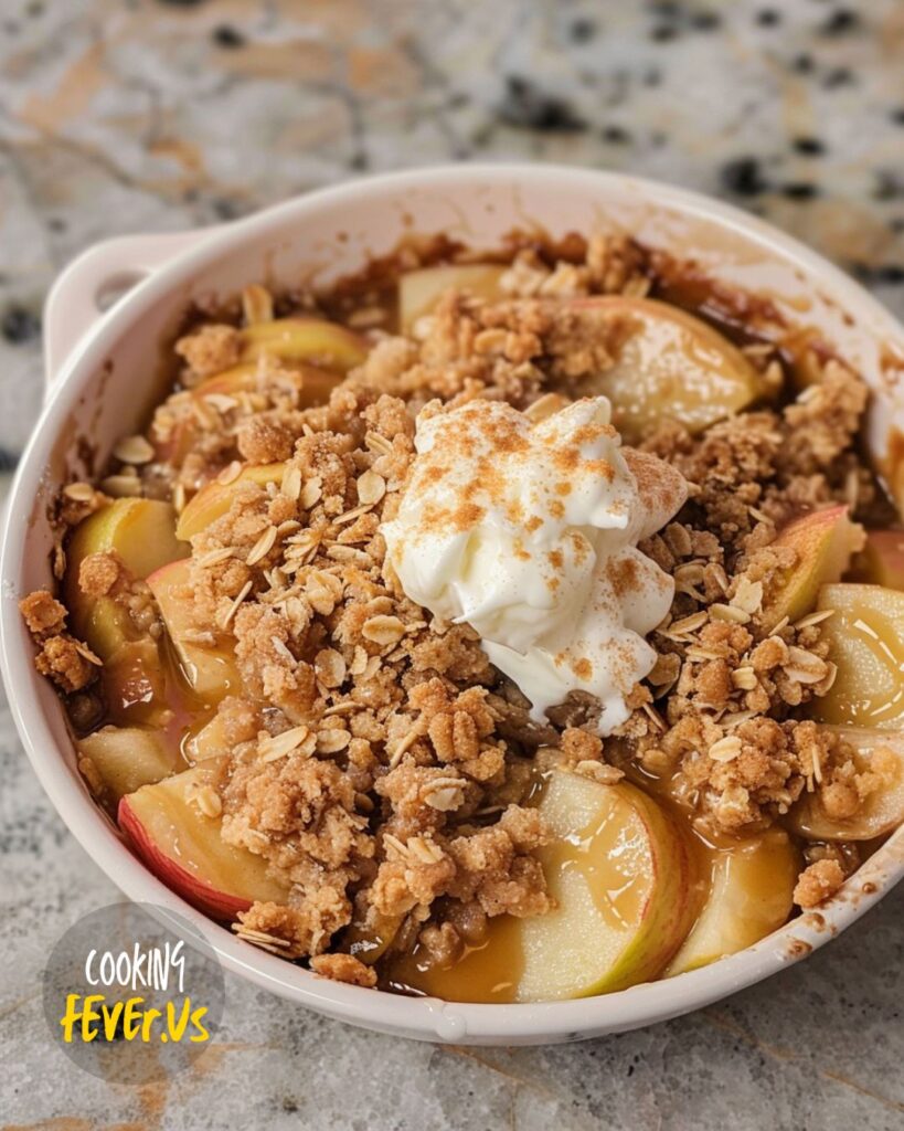 Making Keto Apple Crisp